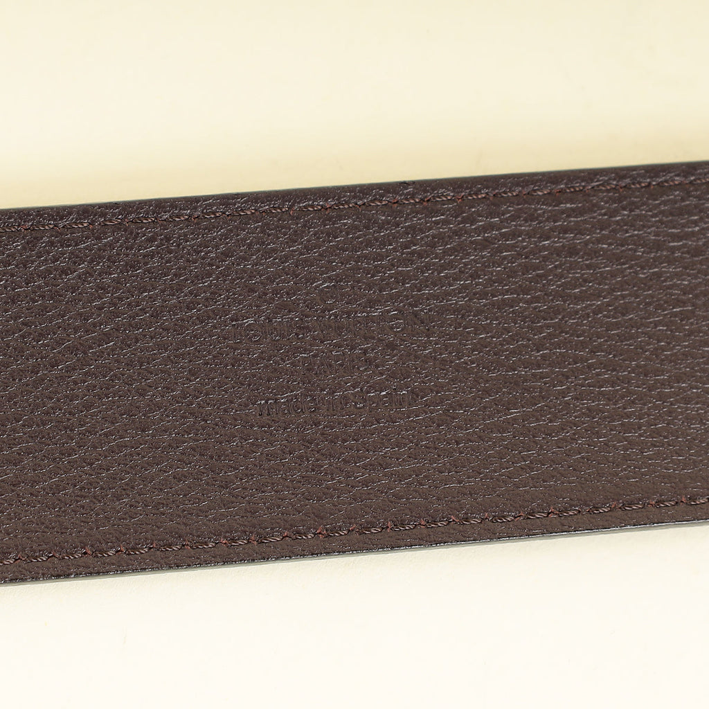 Louis Vuitton Amarante Monogram Vernis Initials Belt 34