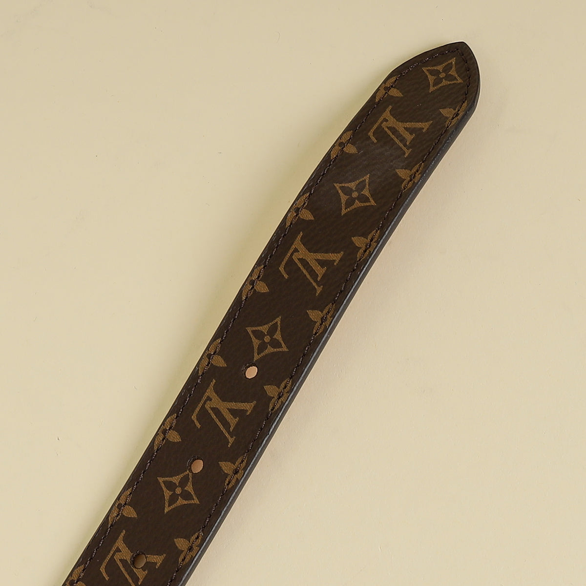 Louis Vuitton Ebene Monogram Mini 25mm Belt 34