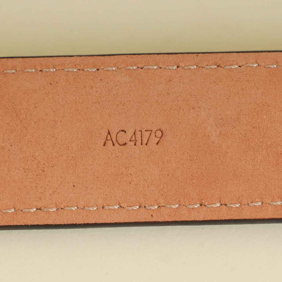 Louis Vuitton Ebene Monogram Mini 25mm Belt 34