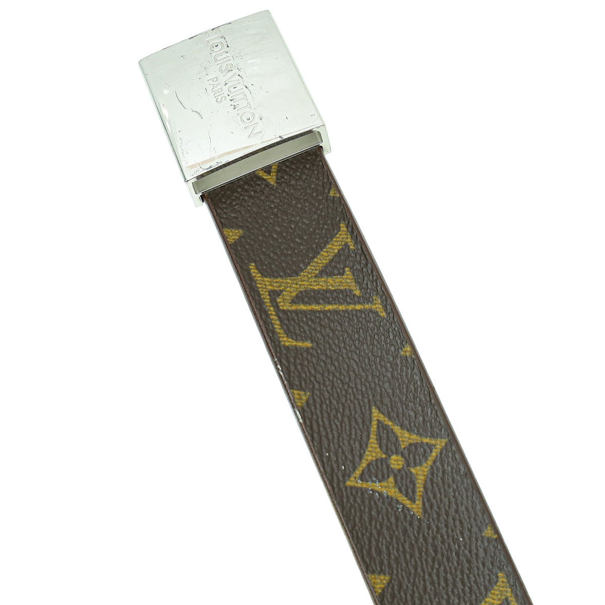 Louis Vuitton Buckle Monogram Belt 44