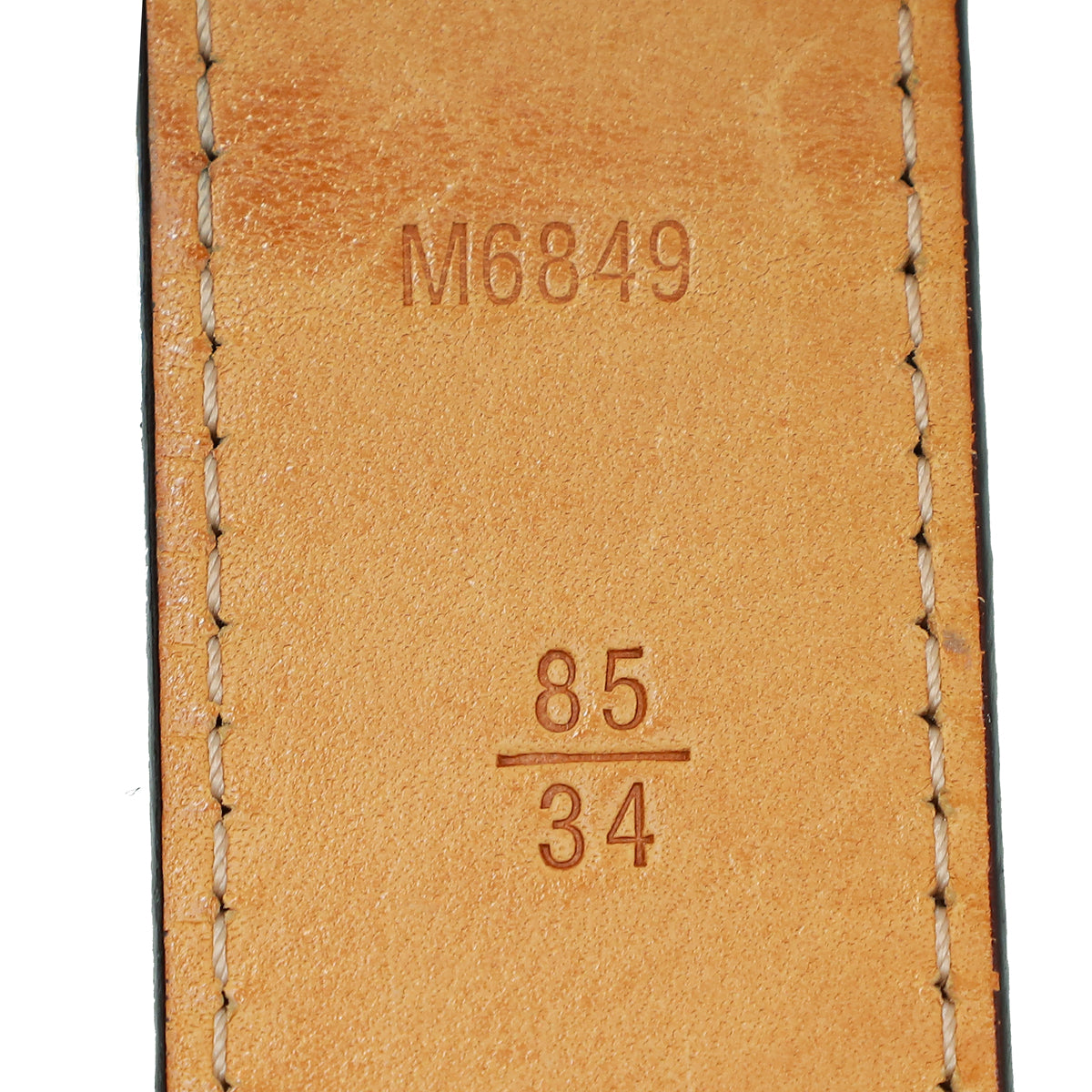 Louis Vuitton Amarante Monogram Vernis LV Frame Buckle Belt 34
