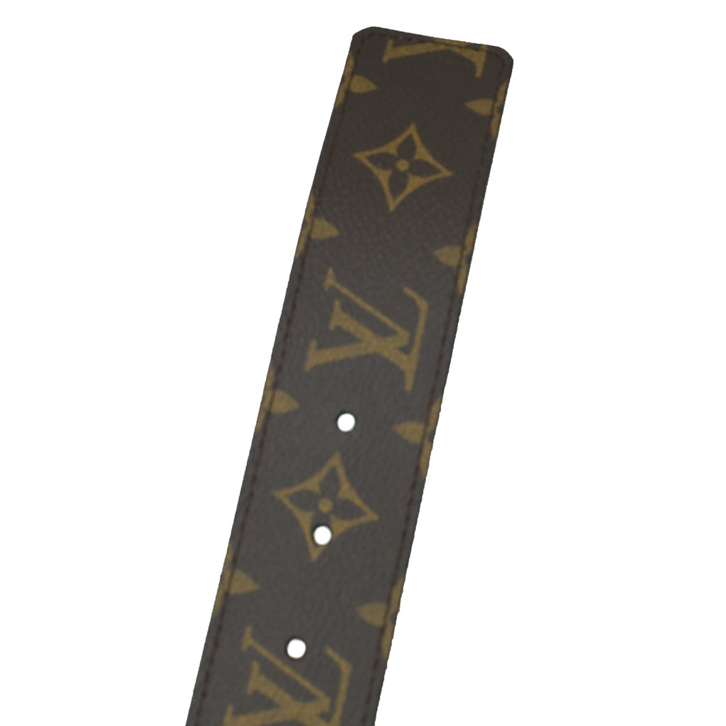 Louis Vuitton Initials Buckle Monogram Reversible 40mm Belt 36