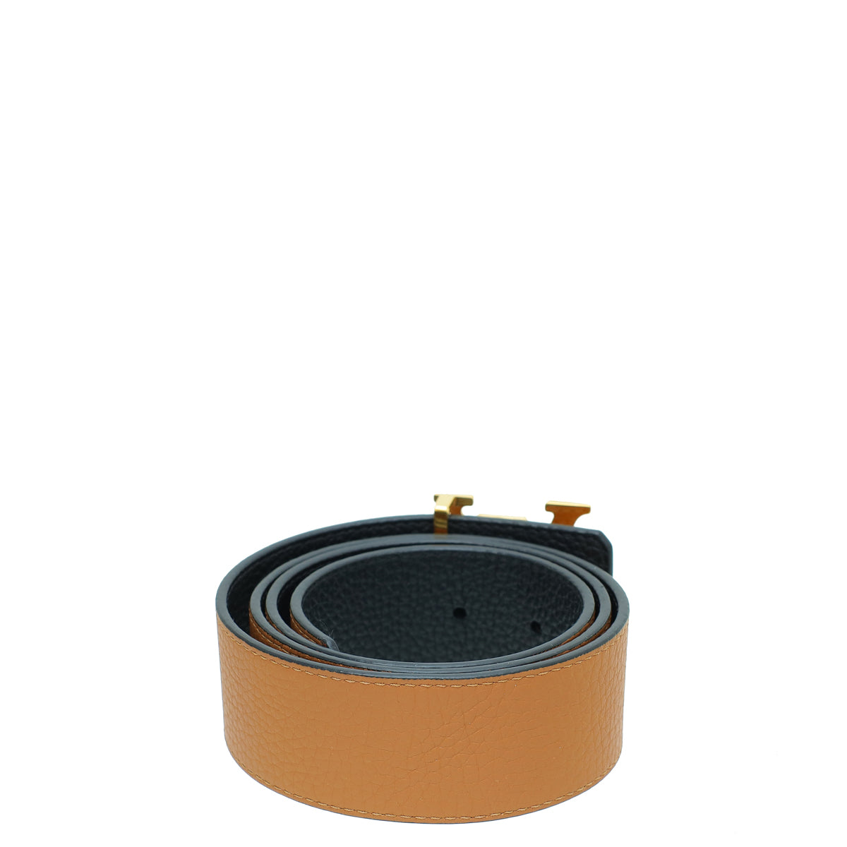 Louis Vuitton Bicolor Initials Buckle Reversible 40mm Belt 34