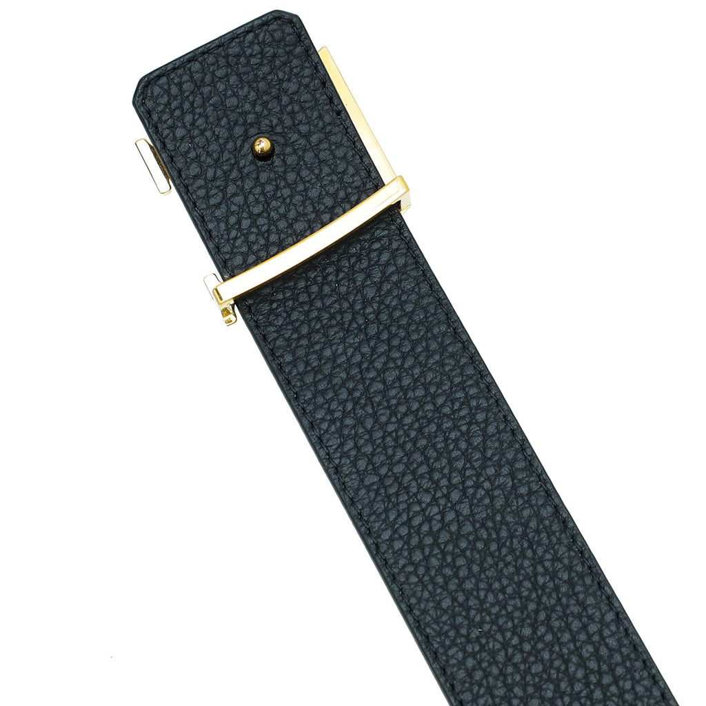 Louis Vuitton Bicolor Initials Buckle Reversible 40mm Belt 34