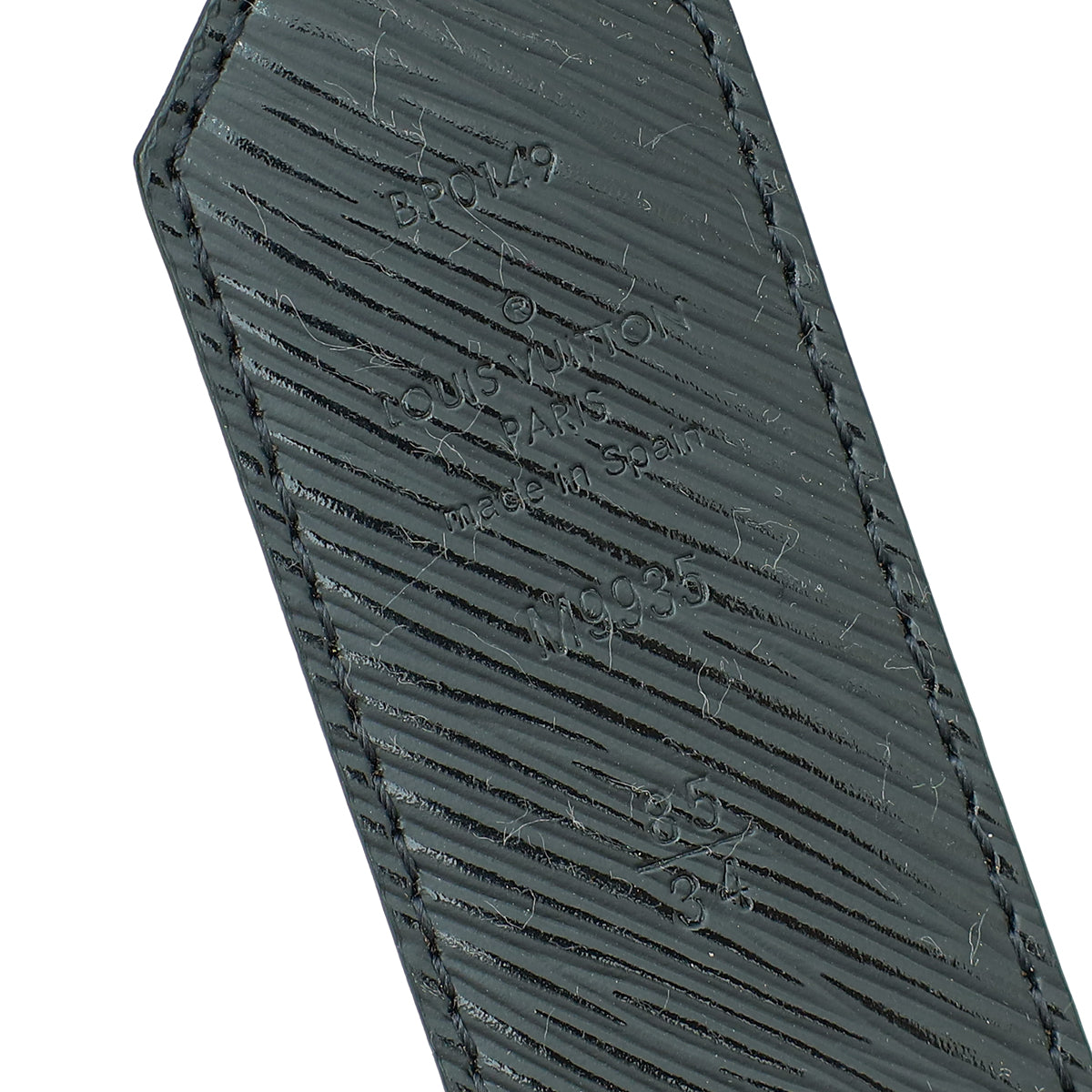 Louis Vuitton Monogram Noir Circle Buckle Reversible 35mm Belt 34