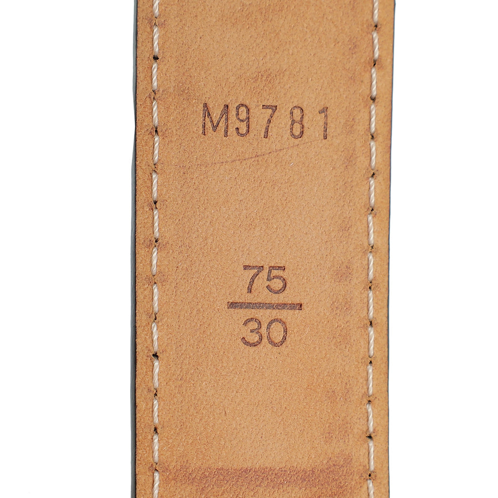 Louis Vuitton Mini Monogram Initial 25mm Belt 30