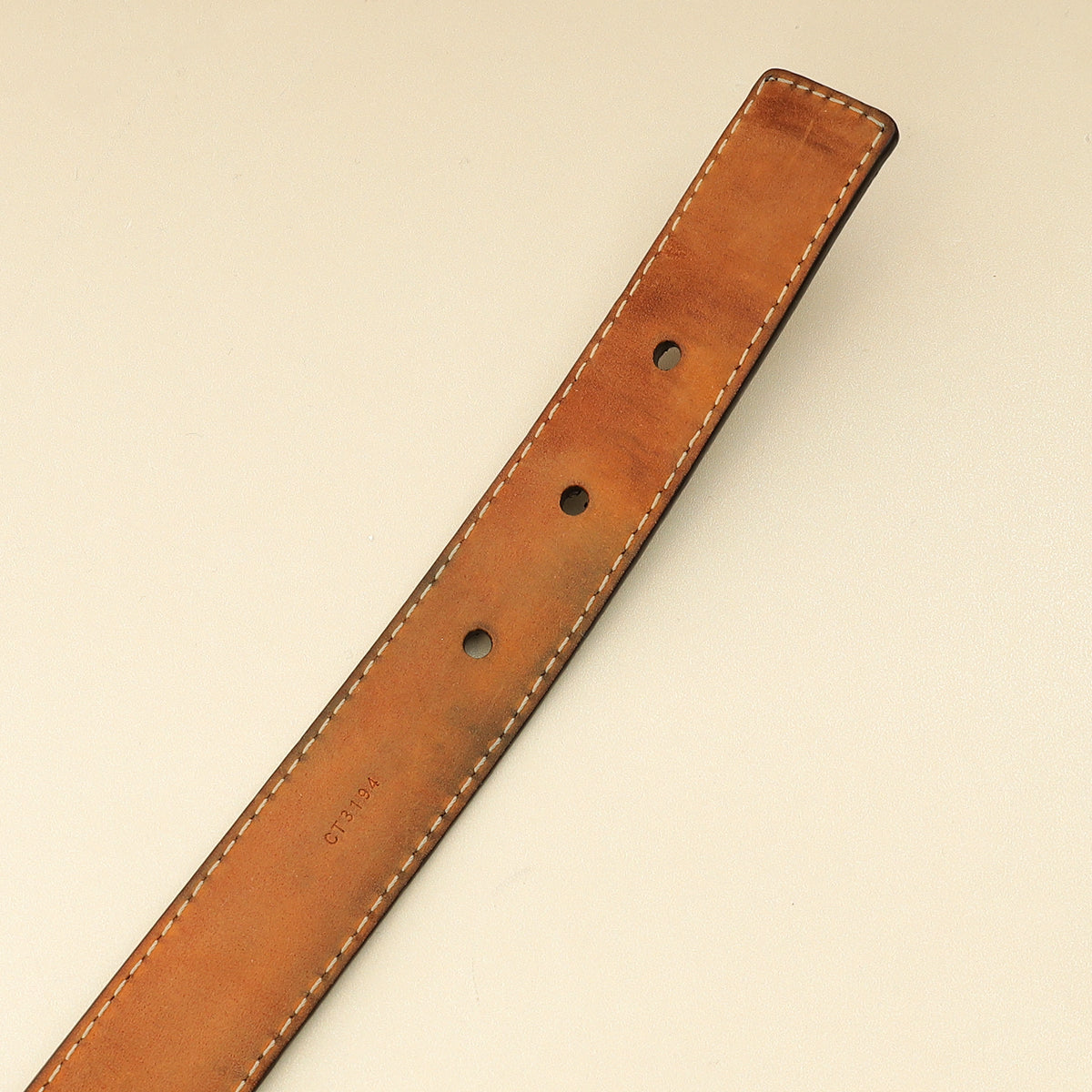 Louis Vuitton Brown Monogram 25mm LV Initials Belt 32
