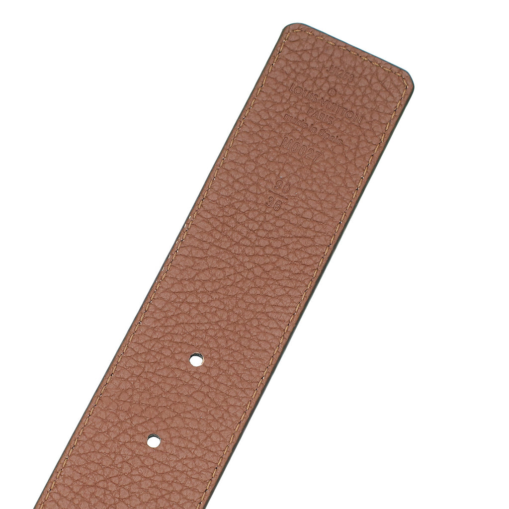 Louis Vuitton Bicolor Tilt 40mm Reversible Belt 36