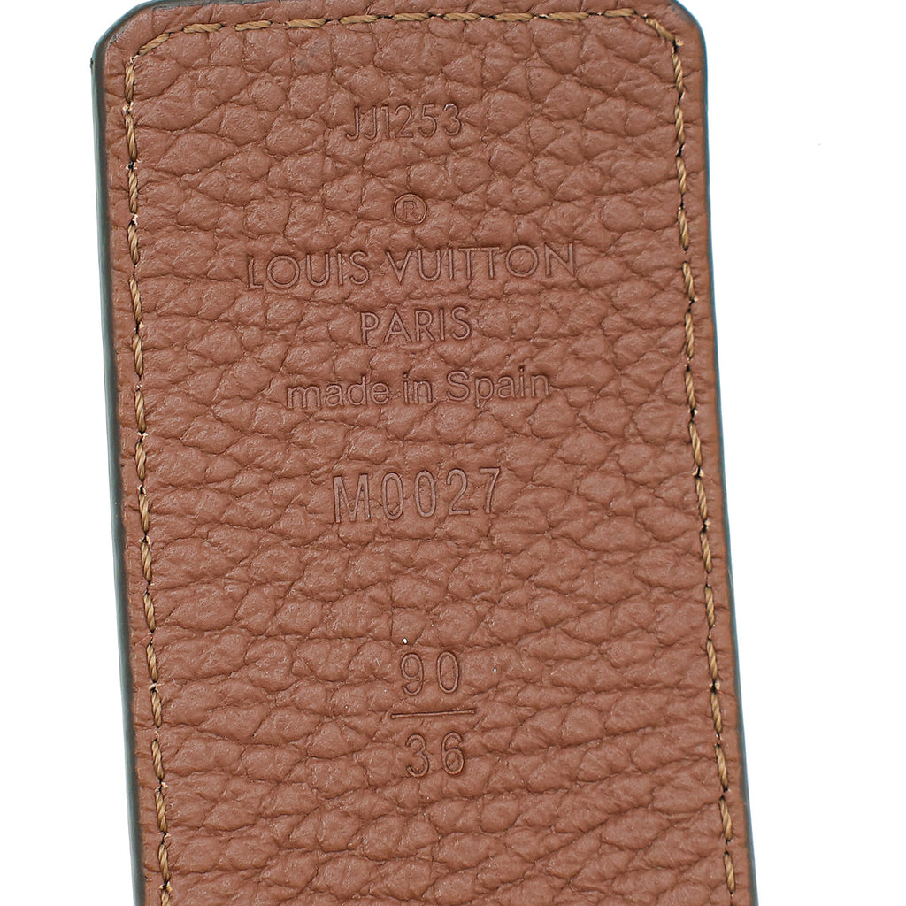 Louis Vuitton Bicolor Tilt 40mm Reversible Belt 36