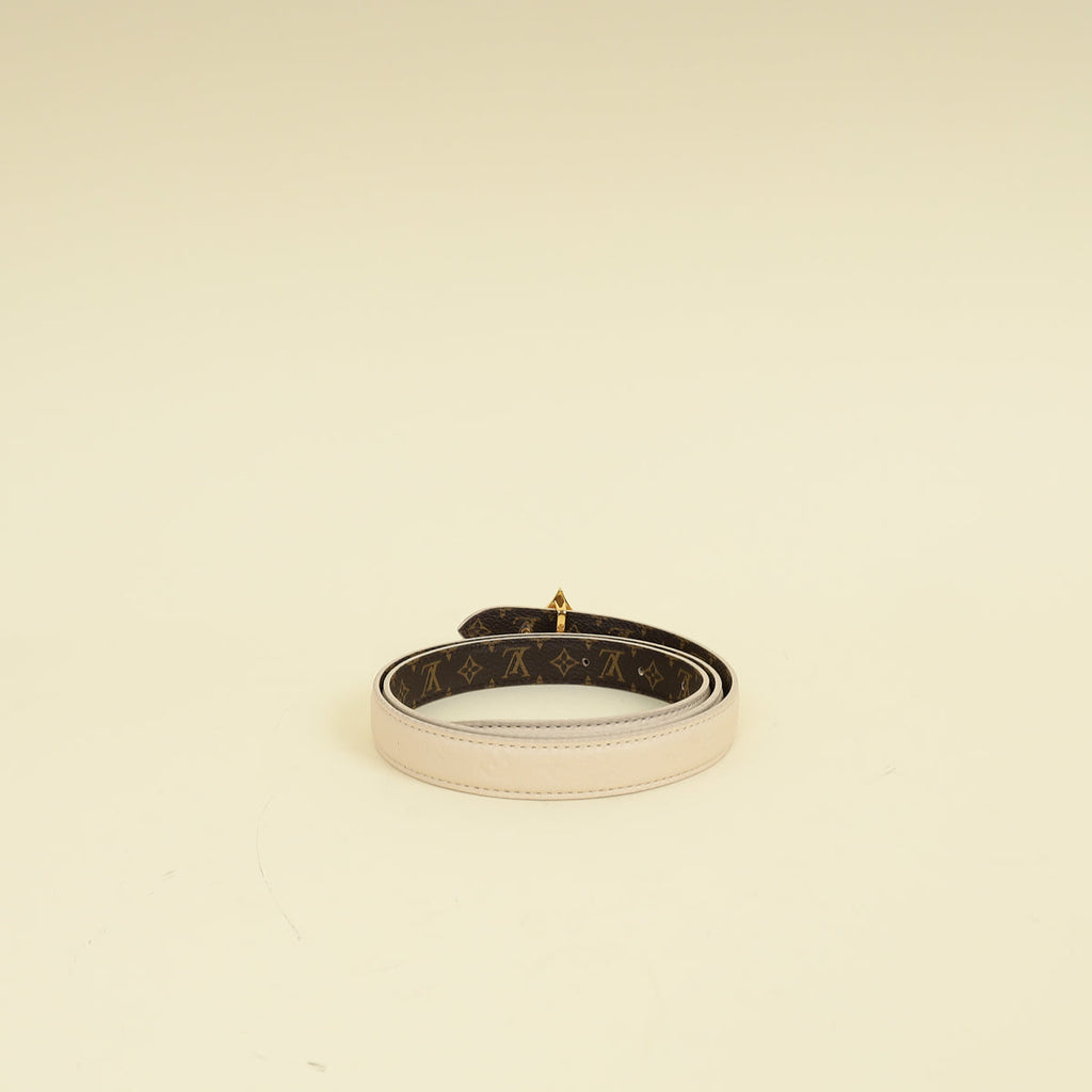 Louis Vuitton Bicolor Flowergram Reversible 20mm Belt