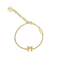Louis Vuitton Gold Tone LV & Me Letter M Bracelet