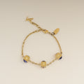 Louis Vuitton Purple Multicolor Gamble Bracelet