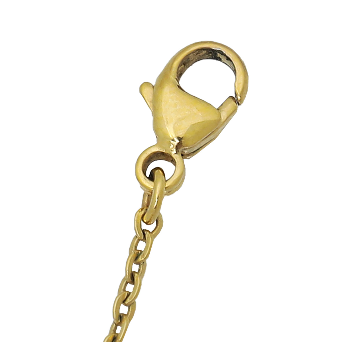 Louis Vuitton Gold Finish Lady Lucky Ladybug Supple Bracelet