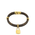 Louis Vuitton Brown Monogram Keep It Twice Bracelet