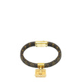 Louis Vuitton Brown Keep it Twice Petite Malle Charm Bracelet