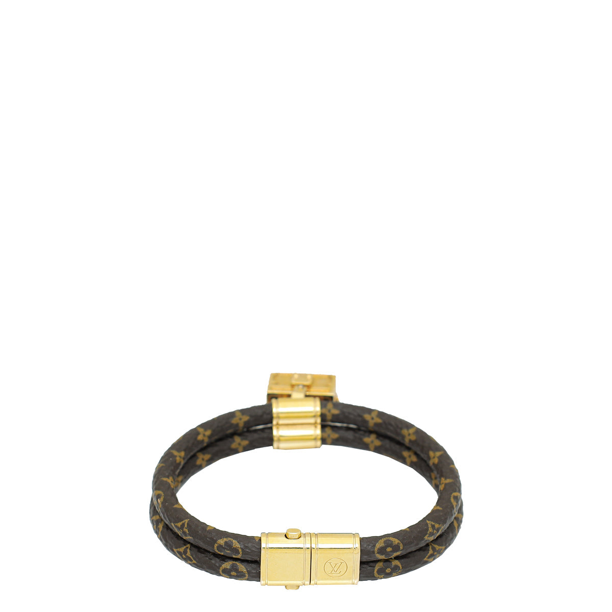 Louis Vuitton Brown Keep it Twice Petite Malle Charm Bracelet