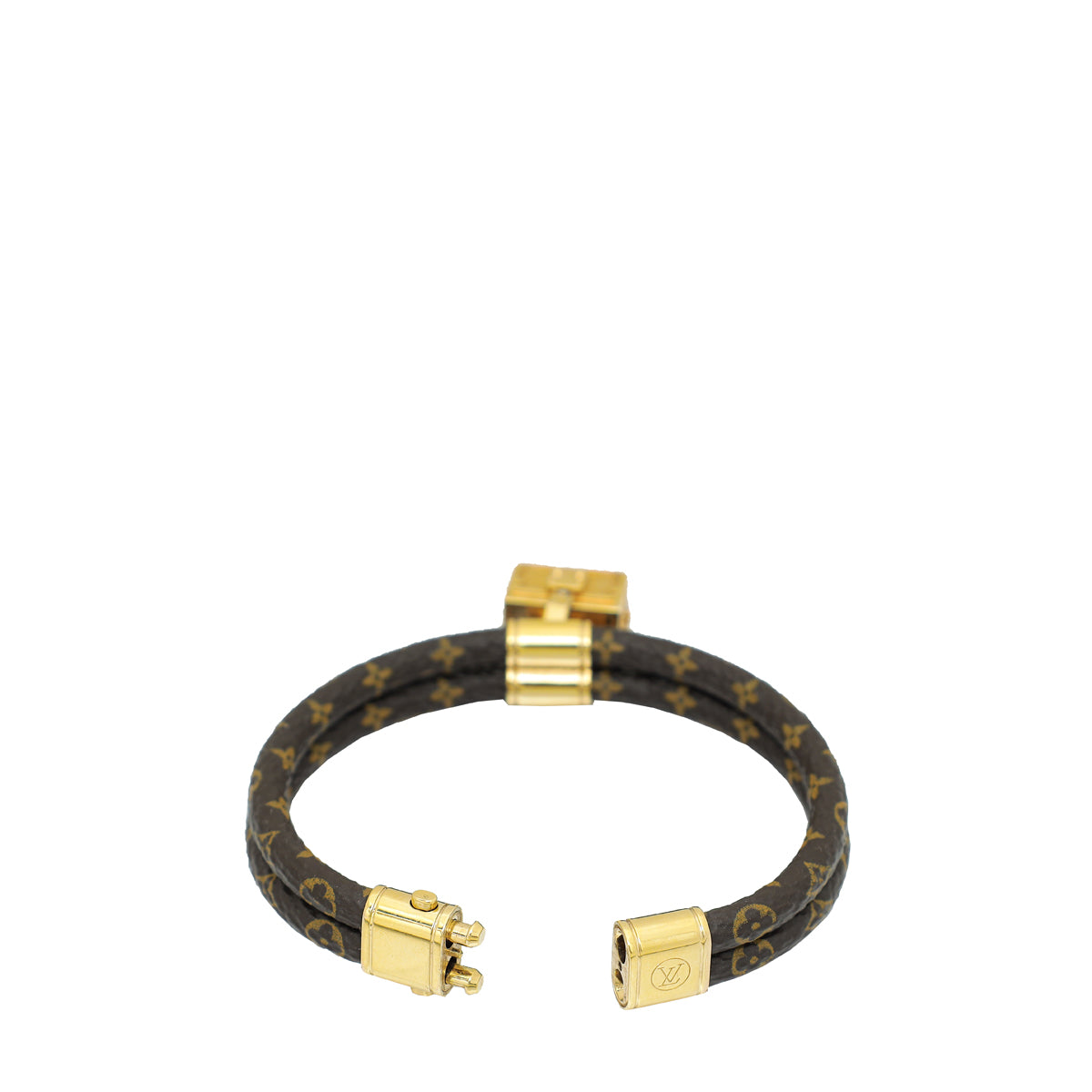 Louis Vuitton Brown Keep it Twice Petite Malle Charm Bracelet