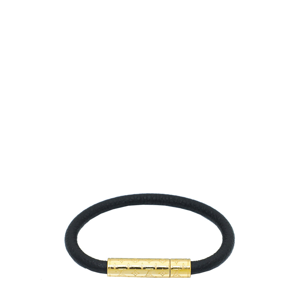 Louis Vuitton Black Confidential Bracelet