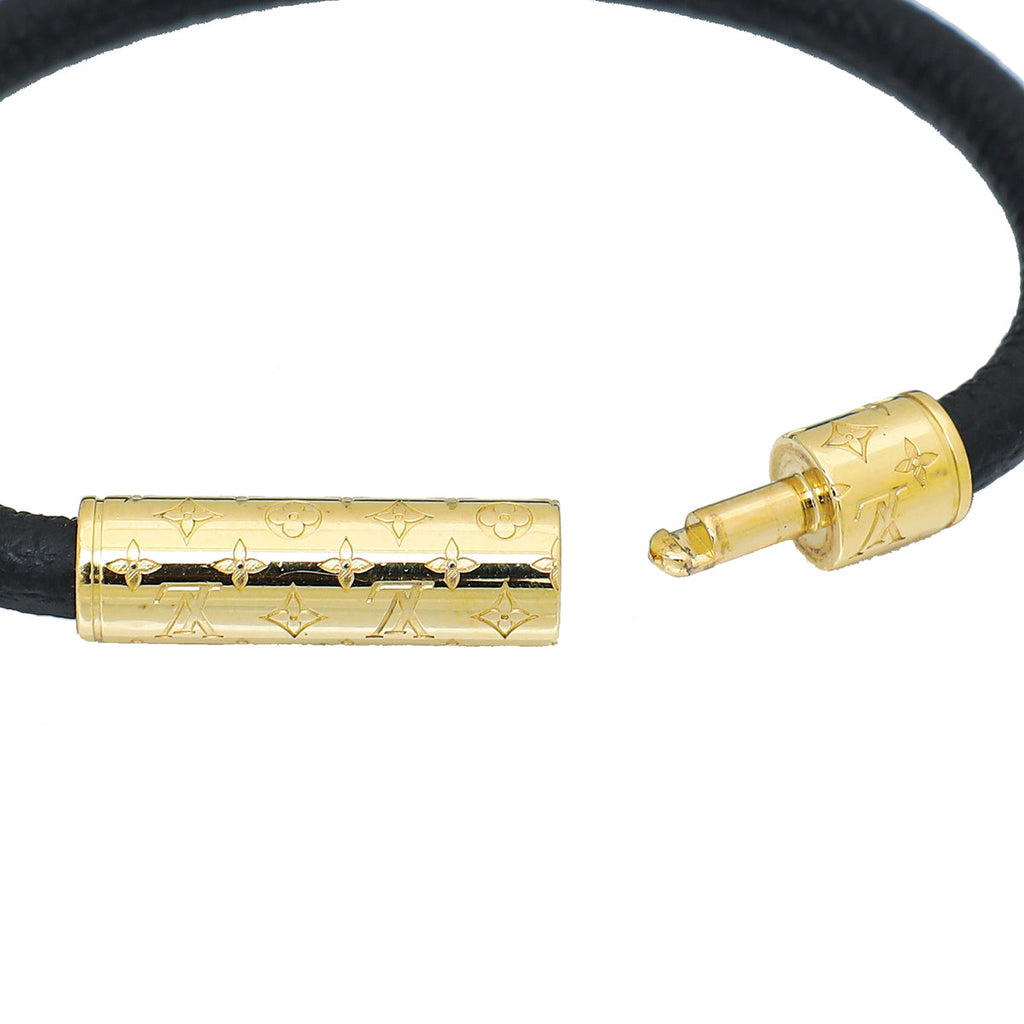 Louis Vuitton Black Confidential Bracelet