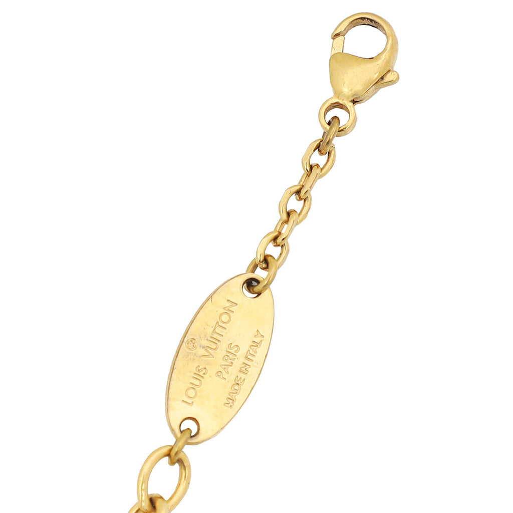 Louis Vuitton Gold Blooming Supple Bracelet