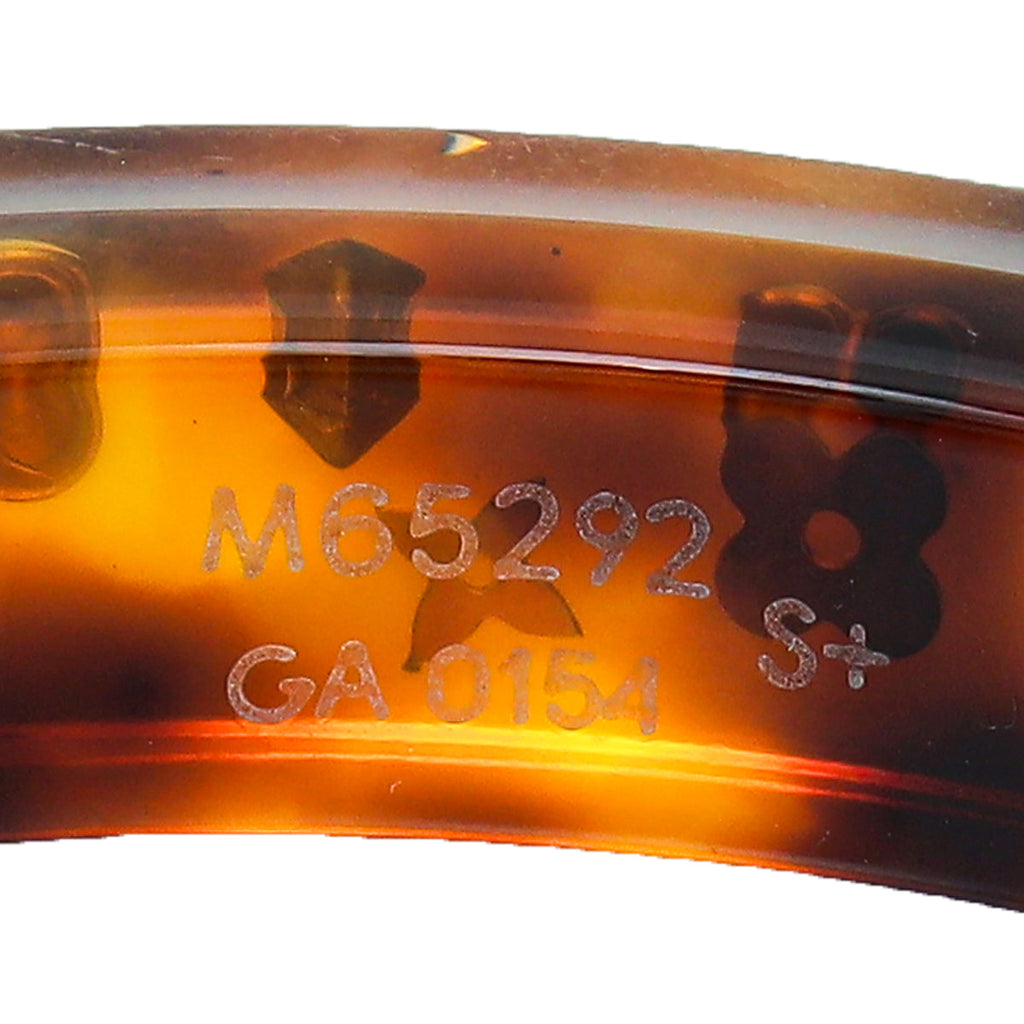 Louis Vuitton Brown Tortoise Resin Inclusion PM Bracelet