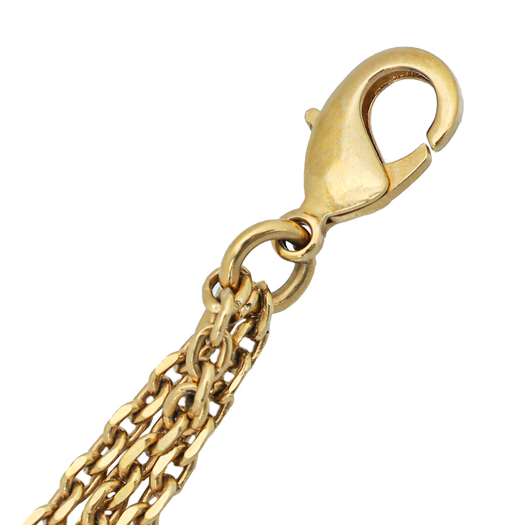 Louis Vuitton Gold Sweet Charms Sautoir Bracelet