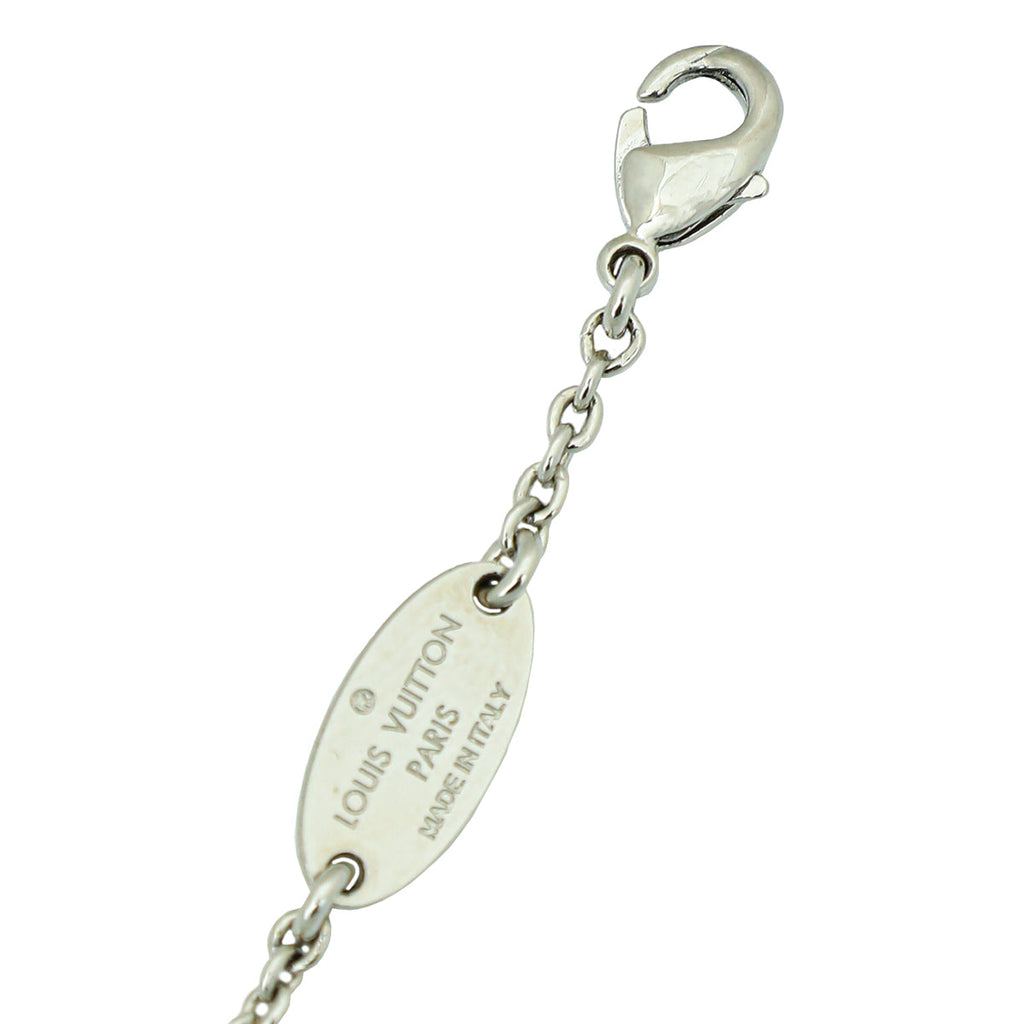 Louis Vuitton Silver Essential V Supple Bracelet