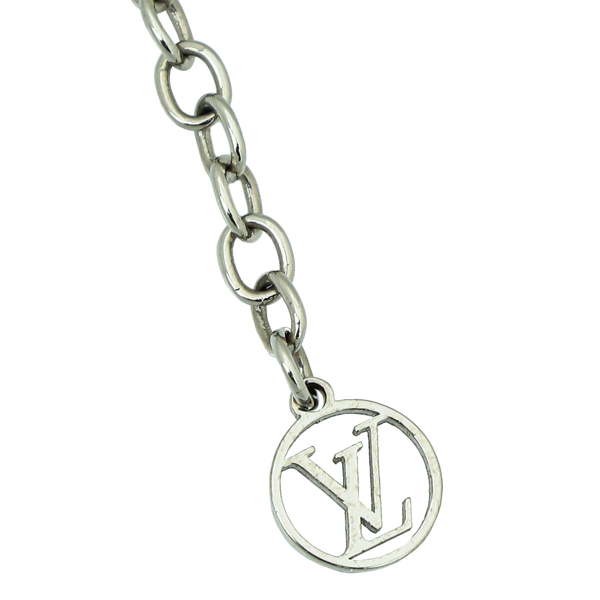 Louis Vuitton Silver Essential V Supple Bracelet