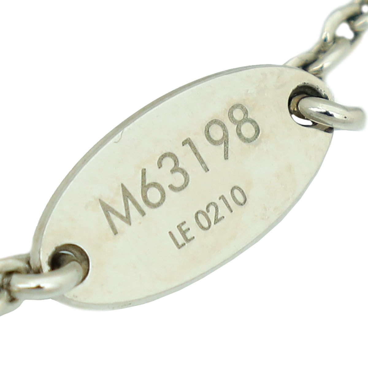 Louis Vuitton Silver Essential V Supple Bracelet