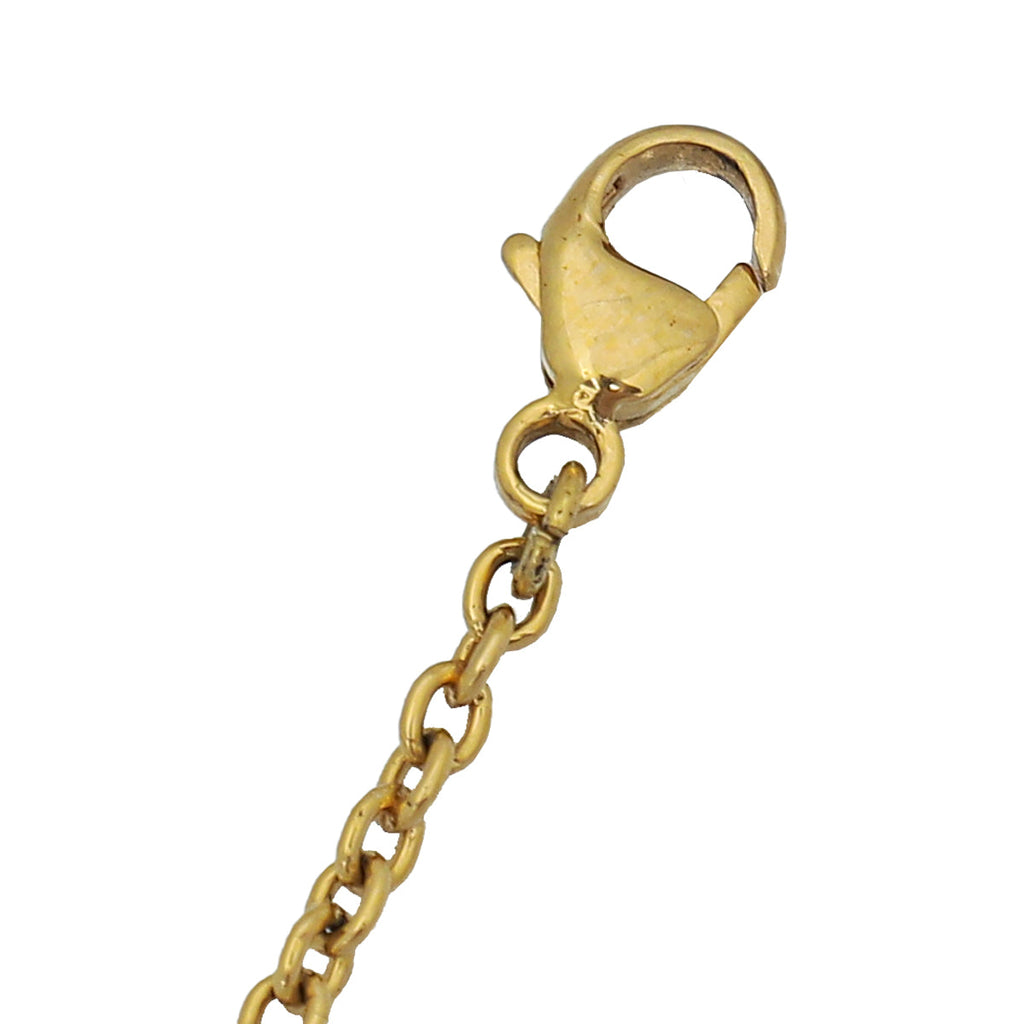 Louis Vuitton Gold Finish Essential V Bracelet