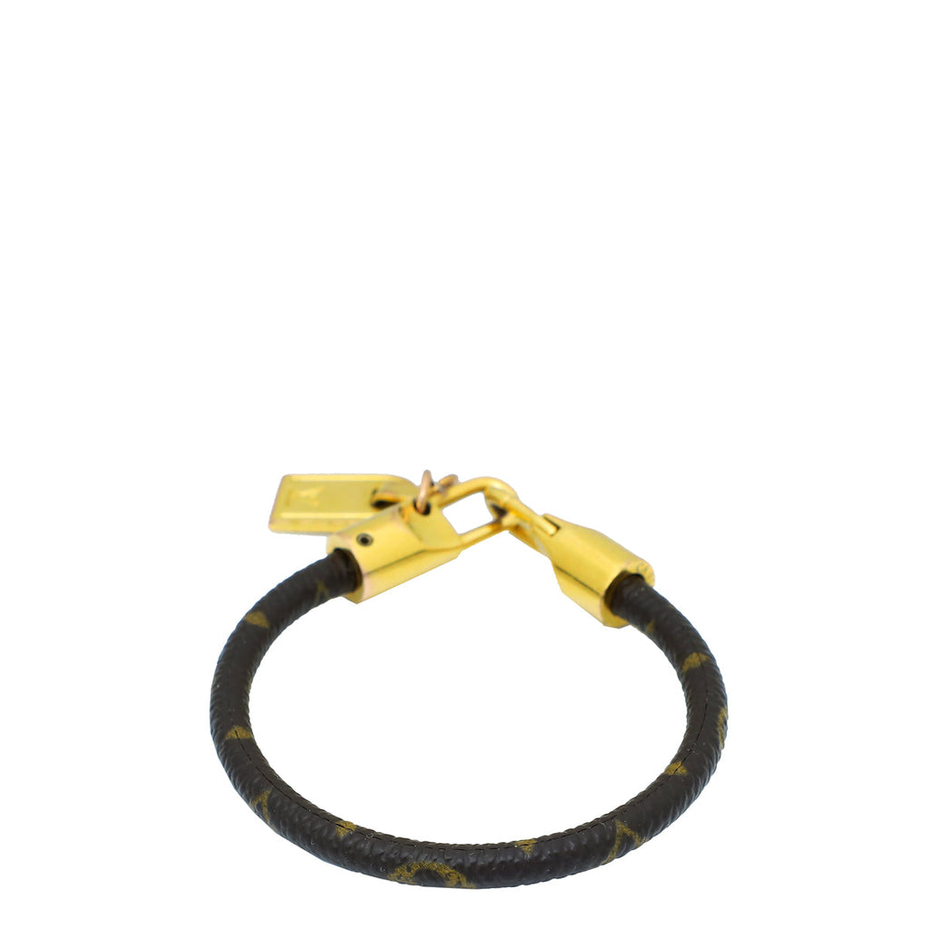 Louis Vuitton Monogram Lockit Bracelet