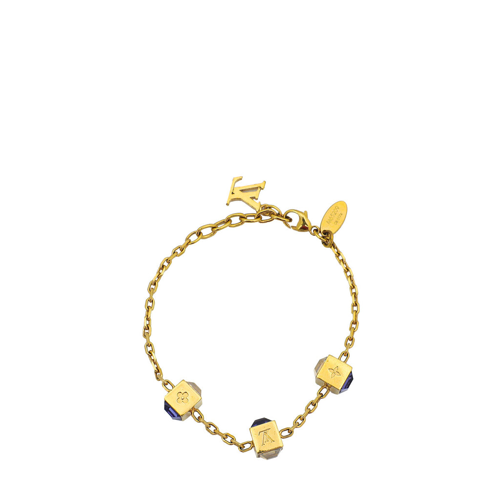 Louis Vuitton Purple Gamble Bracelet