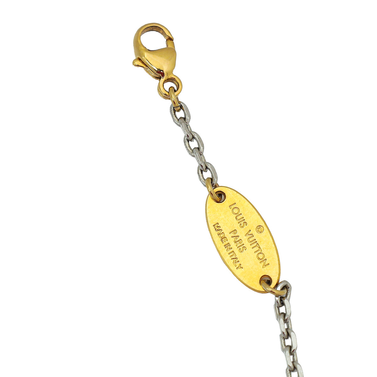 Louis Vuitton Bicolor Tone Logomania Sautoir Bracelet