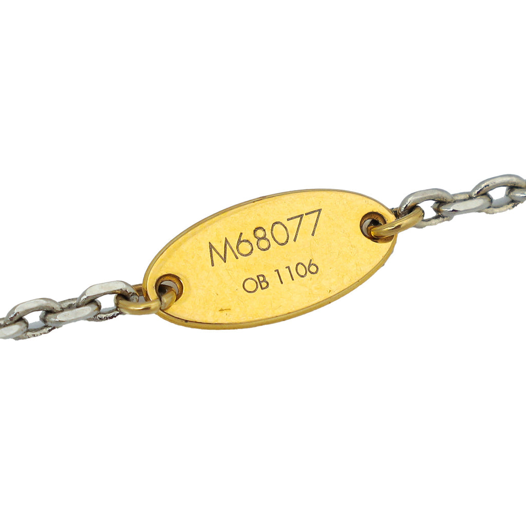 Louis Vuitton Bicolor Tone Logomania Sautoir Bracelet