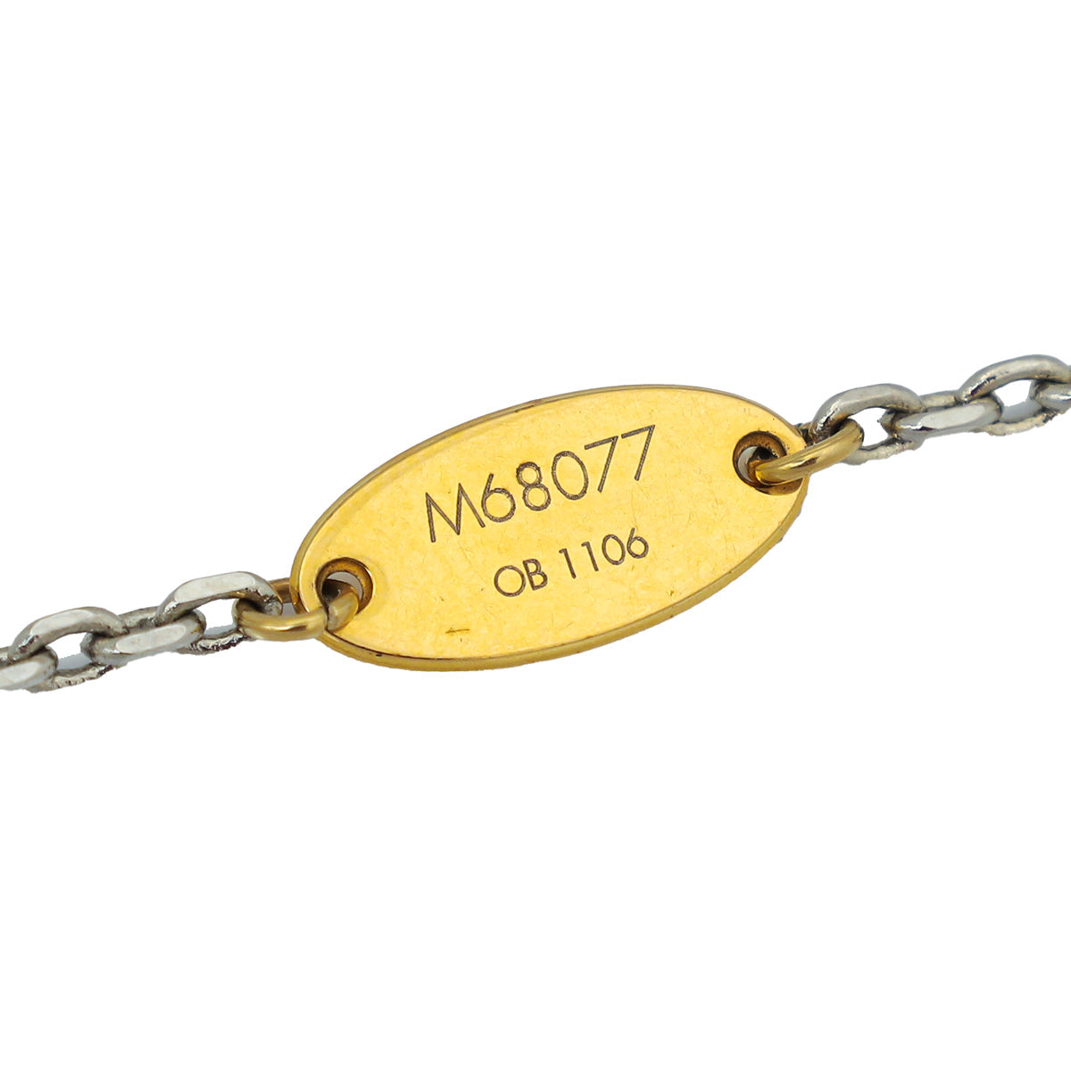 Louis Vuitton Bicolor Tone Logomania Sautoir Bracelet