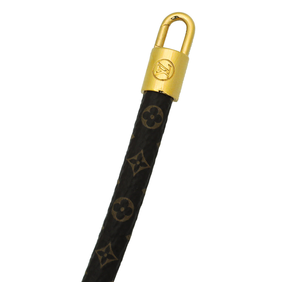 Louis Vuitton Brown Monogram Tribute Bracelet 17