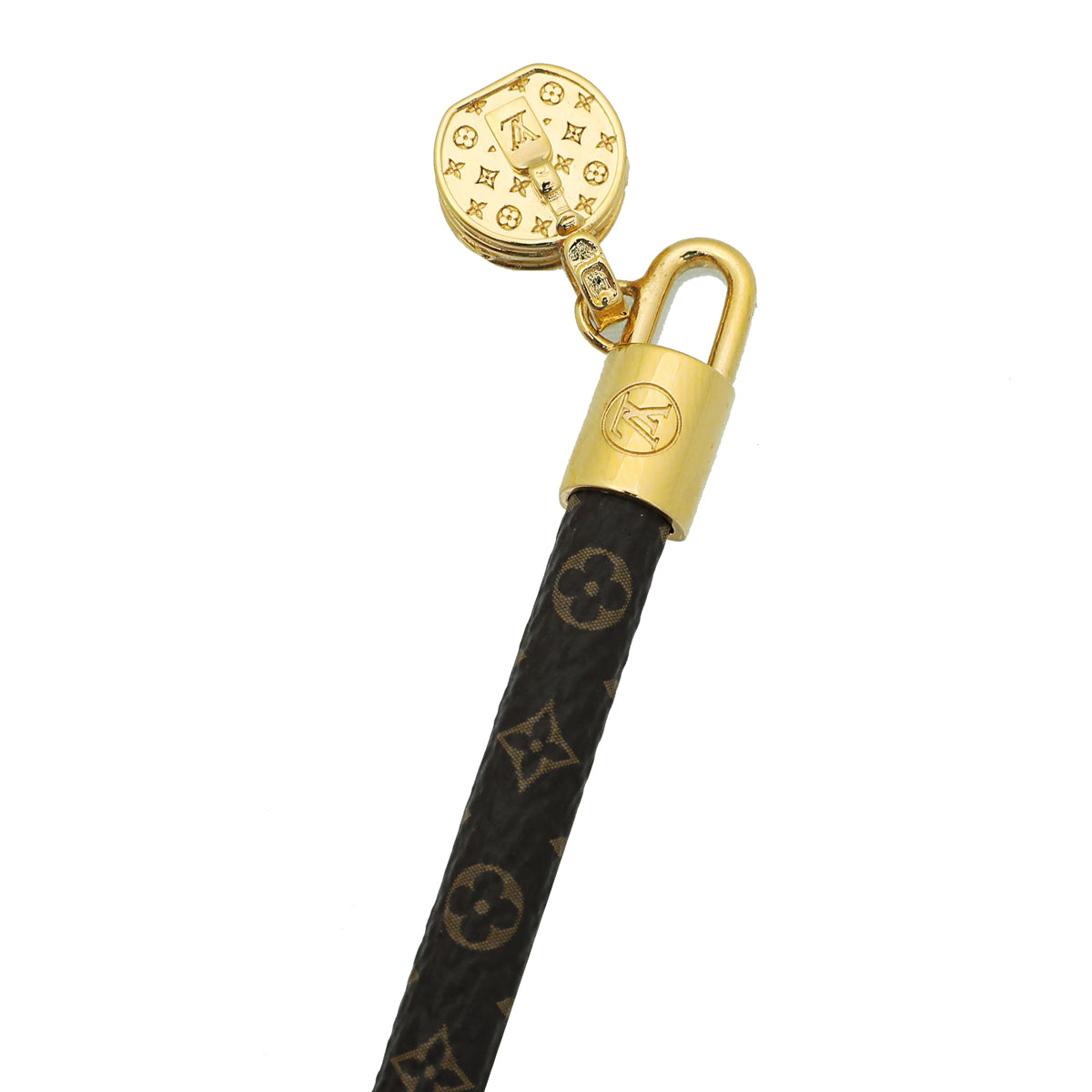 Louis Vuitton Brown Monogram Tribute Bracelet 17