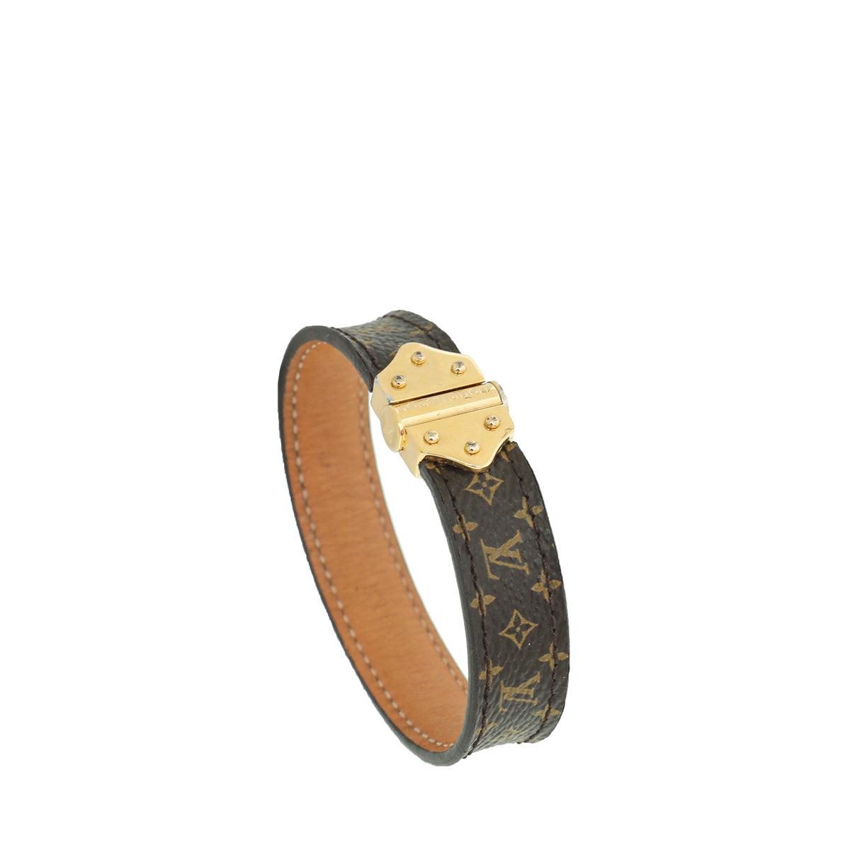 Louis Vuitton Brown Monogram Nano Spirit Bracelet