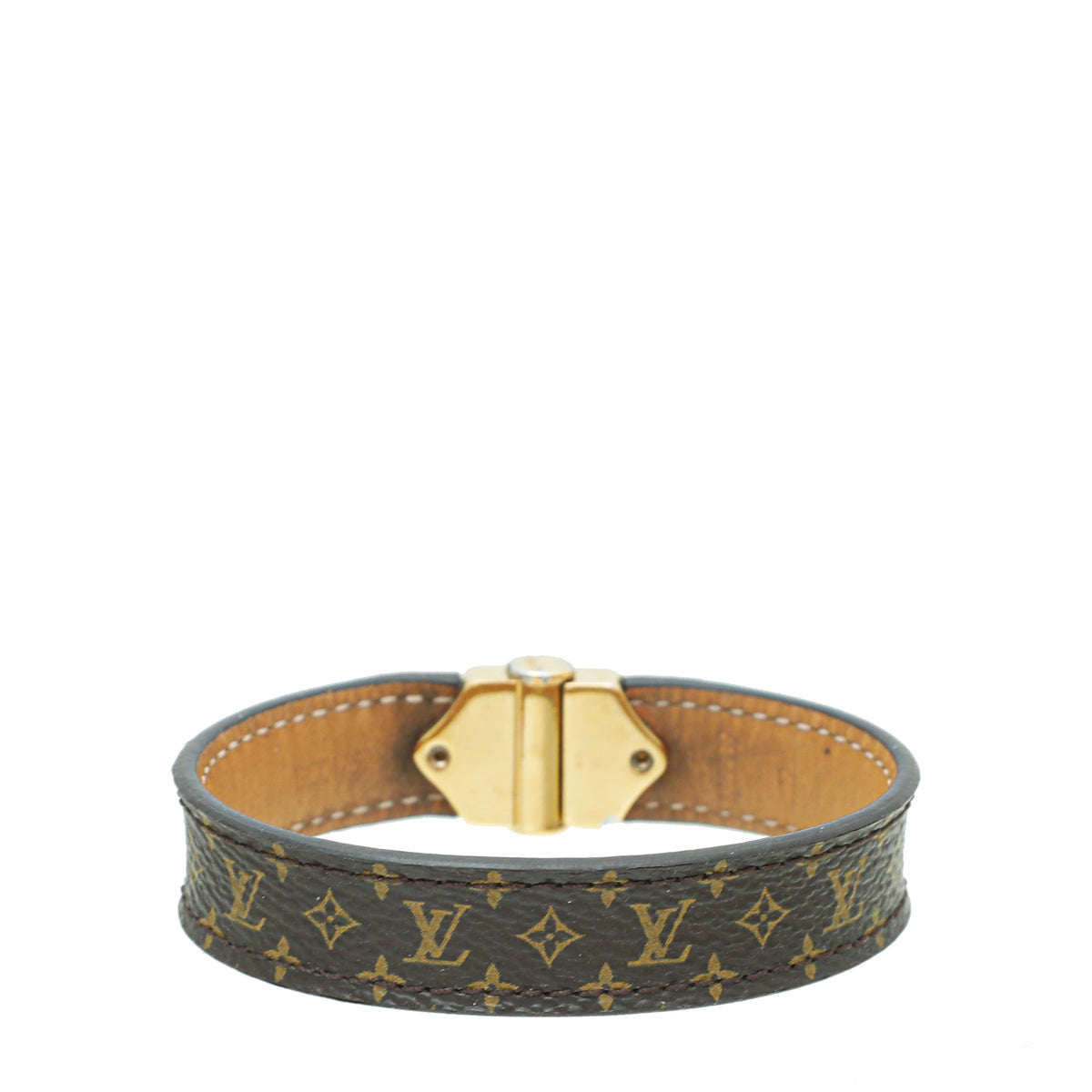Louis Vuitton Brown Monogram Nano Spirit Bracelet