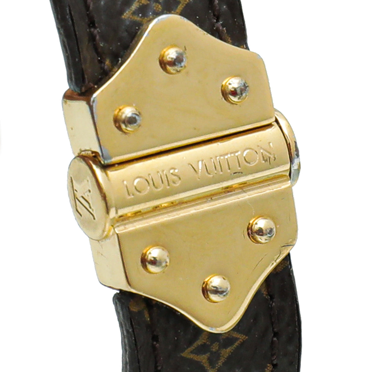 Louis Vuitton Brown Monogram Nano Spirit Bracelet