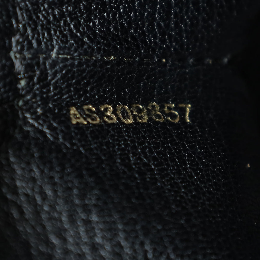 Louis Vuitton Black Crocodile Lockit Clutch