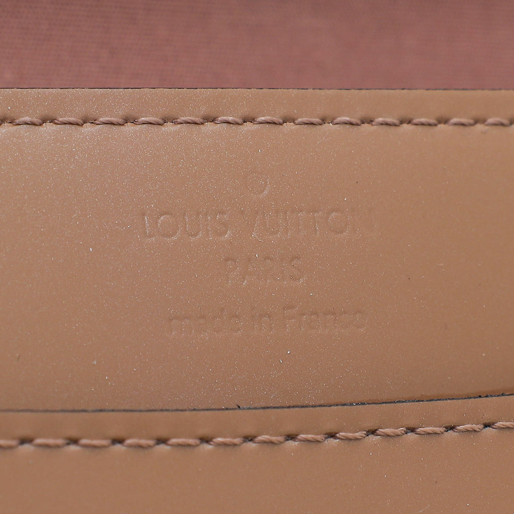 Louis Vuitton Rose Velours Louise Clutch