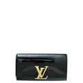 Louis Vuitton Noir Vernis Louise Clutch