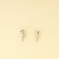 Louis Vuitton 18K White Gold Diamond Idylle Blossom LV Stud Earrings