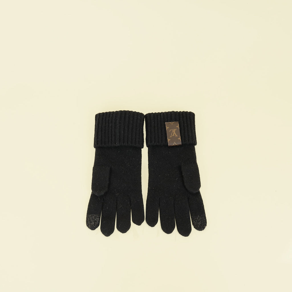 Louis Vuitton Black Medallion Glove