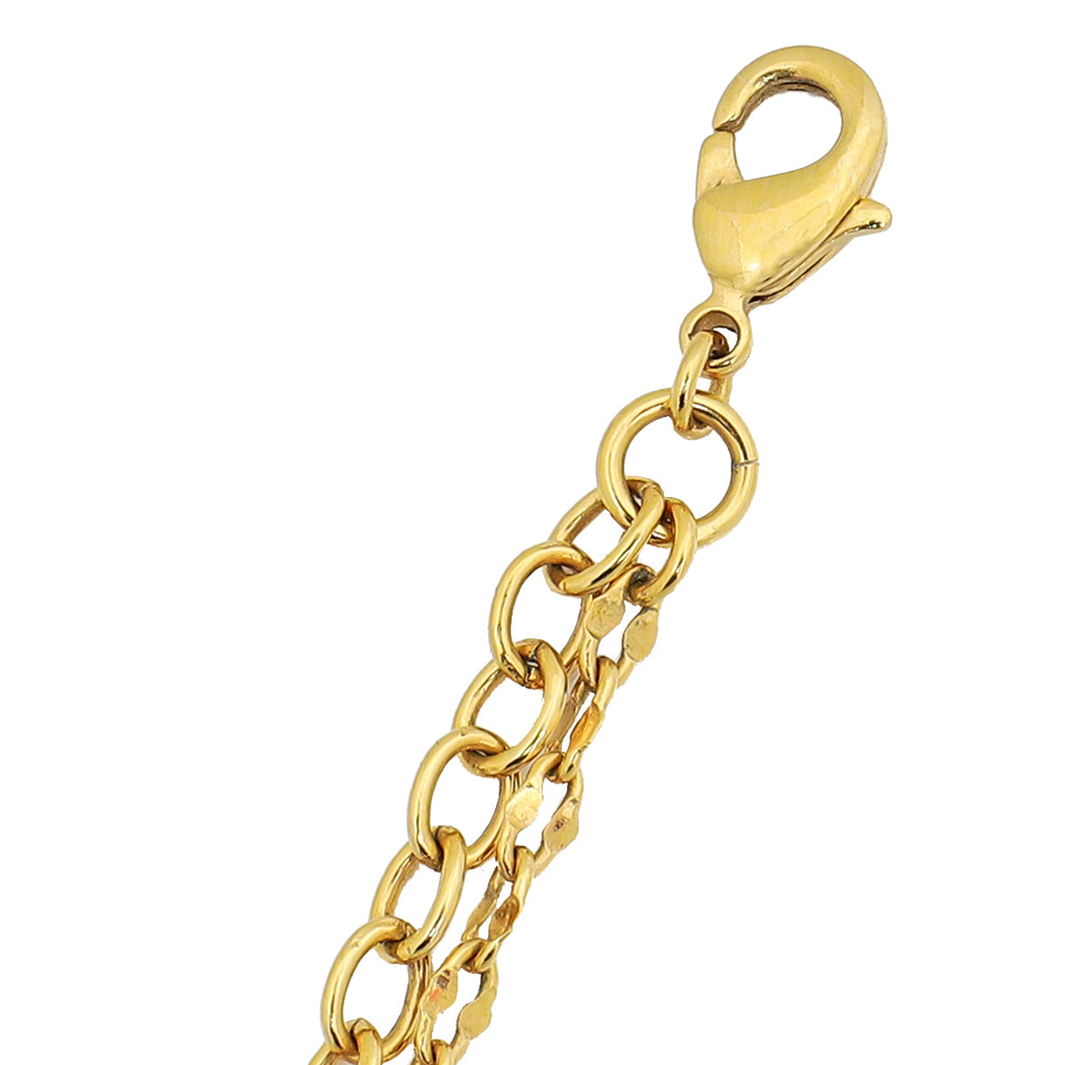 Louis Vuitton Gold Blooming Strass Necklace