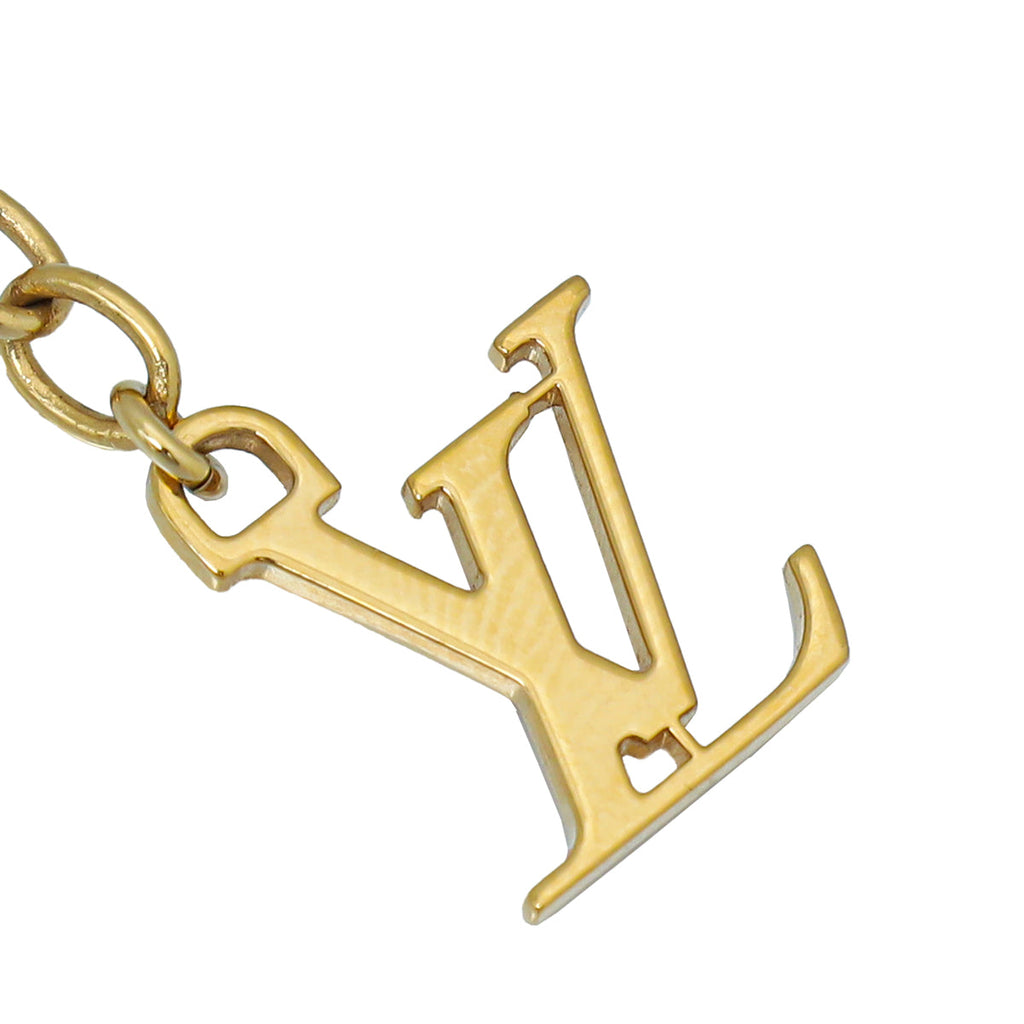 Louis Vuitton Gold Sweet Charms Sautoir Necklace