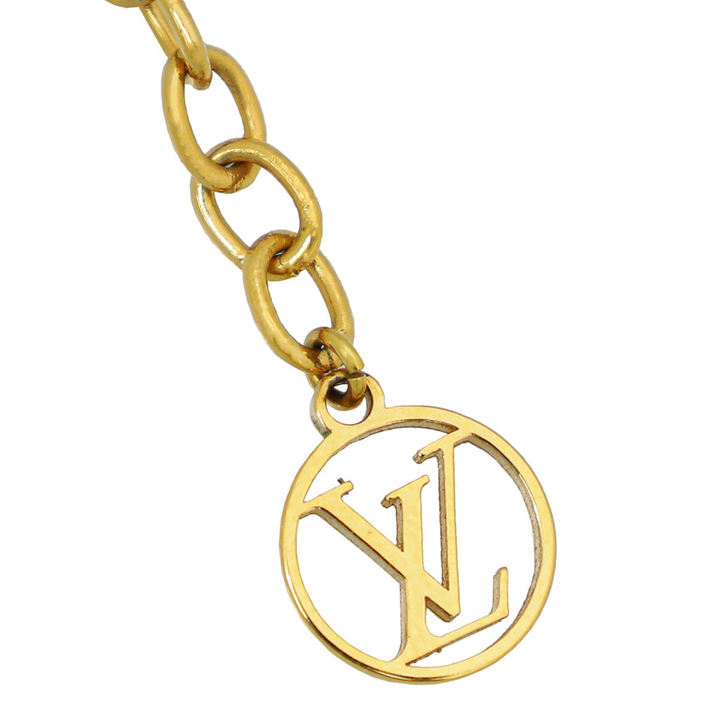 Louis Vuitton Gold Blooming Supple Necklace