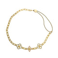 Louis Vuitton Gold Brass Flower Power Headband