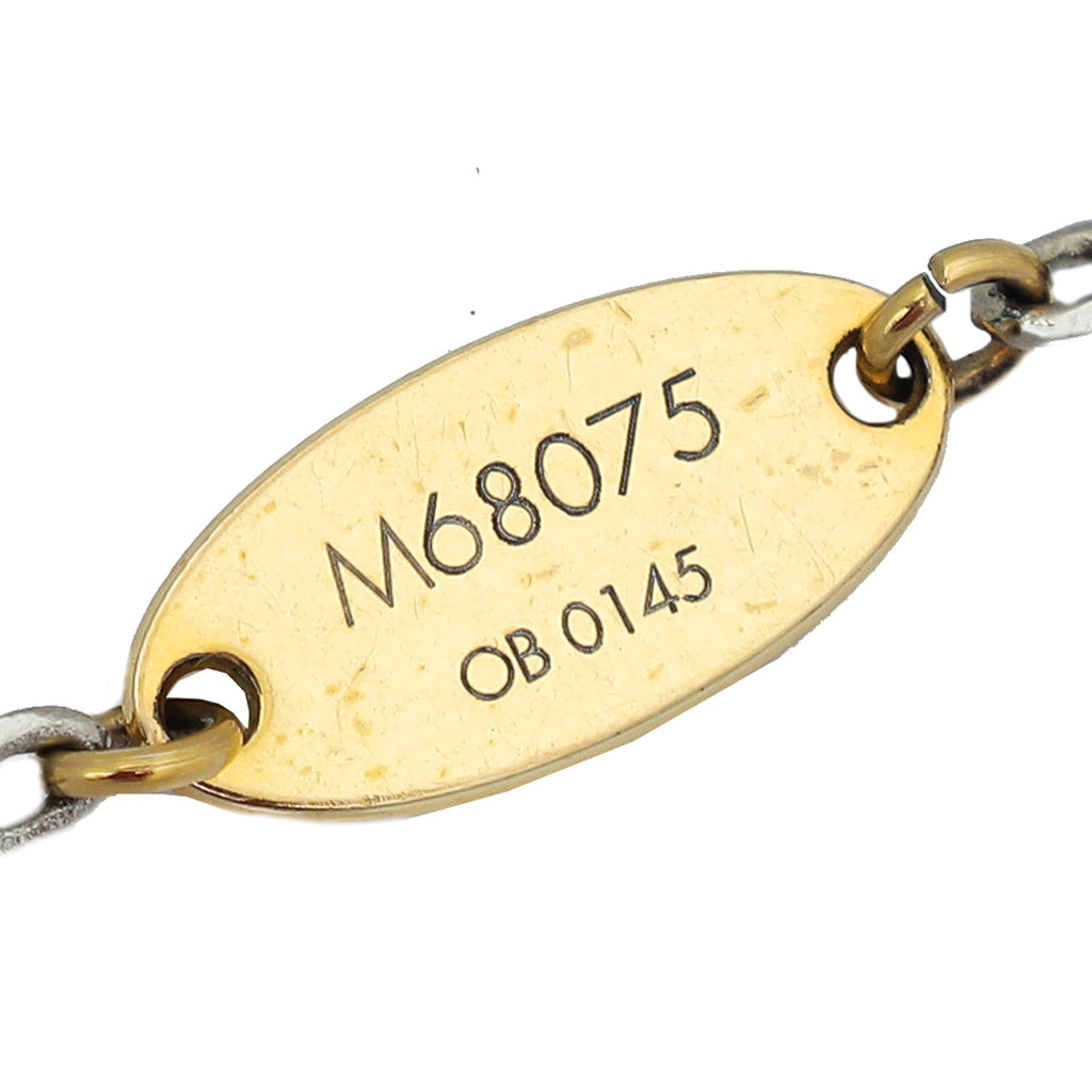 Louis Vuitton Bicolor Tone Logomania Sautoir Necklace